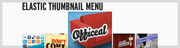Elastic Thumbnail Menu Elastic Thumbnail Menu