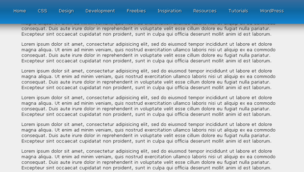 How to Create a “Stay-On-Top” Menu with CSS3 and jQuery How to Create a “Stay-On-Top” Menu with CSS3 and jQuery