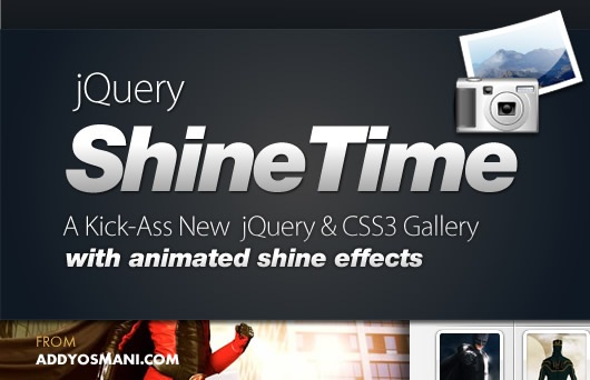 Query & CSS3 Gallery With Animated Shine Effects Query & CSS3 Gallery With Animated Shine Effects