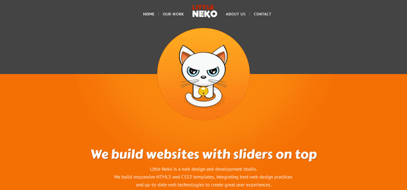 20+ Inspirational Orange Color Websites Designs